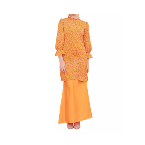 1-2.png Puff Sleeve Kurung - Elegance Redefined