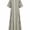Olive Stripe Jubah