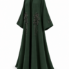 Forest Bloom Embroidered Abaya
