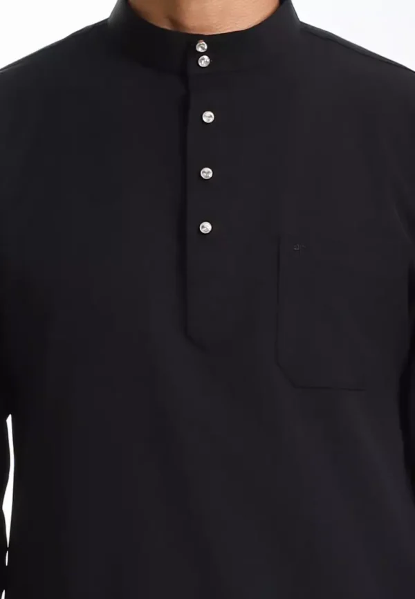 Black Baju Melayu - Timeless Elegance