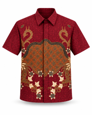 Garnet Heritage Batik Shirt
