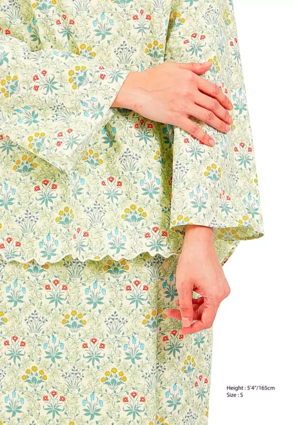 Printed Plant Kurung