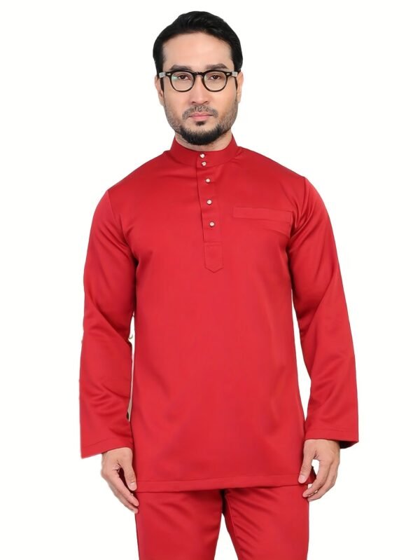 2025 Men’s Casual Suit - Solid Red